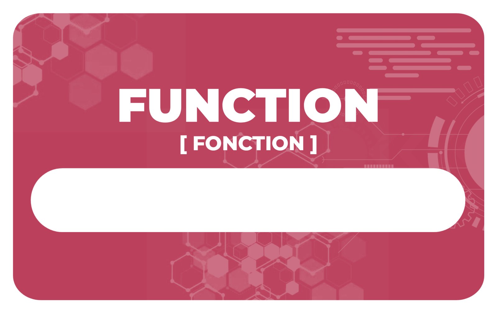 function