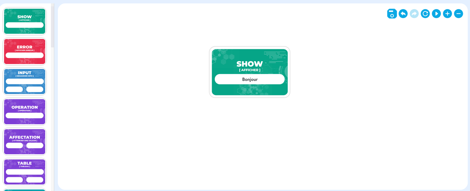 Création d’un programme qui affiche « Bonjour » à l’écran